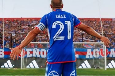 Marcelo Díaz volvió a vestirse de azul, tras once años de ausencia.