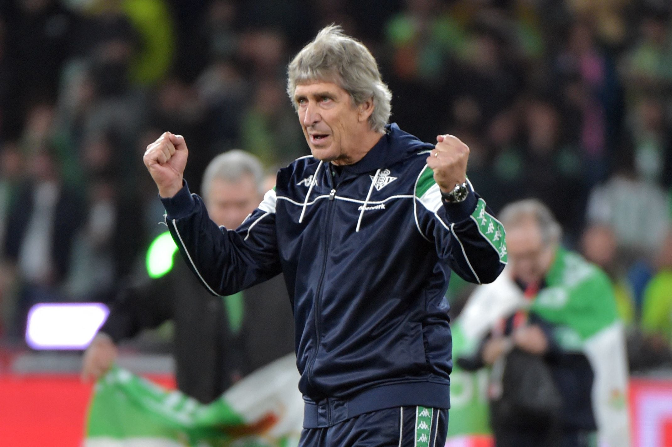 Manuel Pellegrini, el día en que obtuvo la Copa del Rey con el Betis