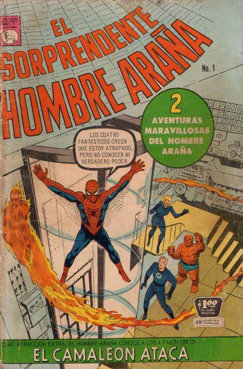 La historia del Spider-Man publicado en México y su 