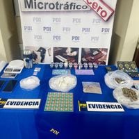 PDI detiene en Santiago a sujeto que tenía en posesión más de 35 millones de pesos en diversas drogas