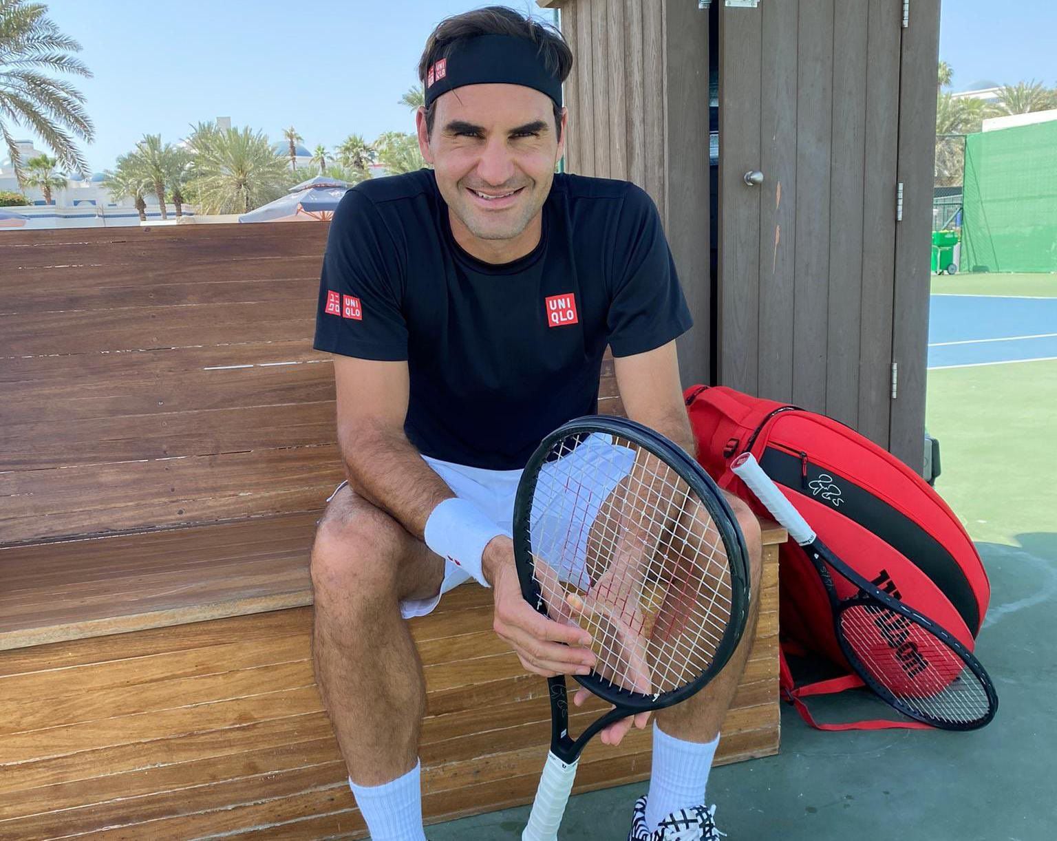 Federer Entrenamiento