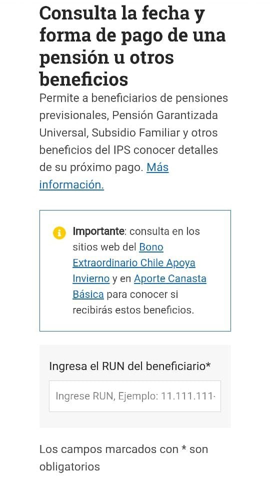 Consulta IPS