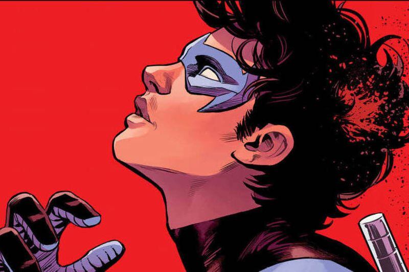 relacion batgirl y nightwing