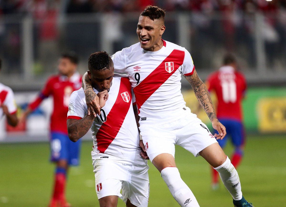 Jefferson Farfán y Paolo Guerrero