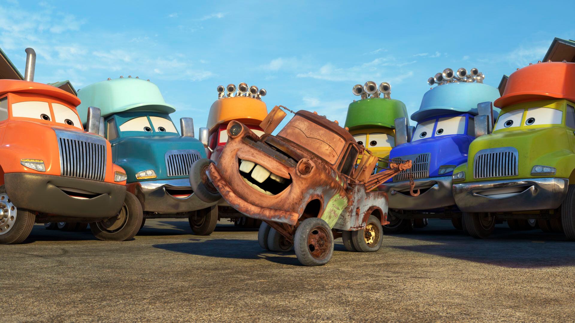 Pixar quería profundizar en la dinámica entre el Rayo McQueen y Mate con la  nueva serie Cars on the Road - La Tercera