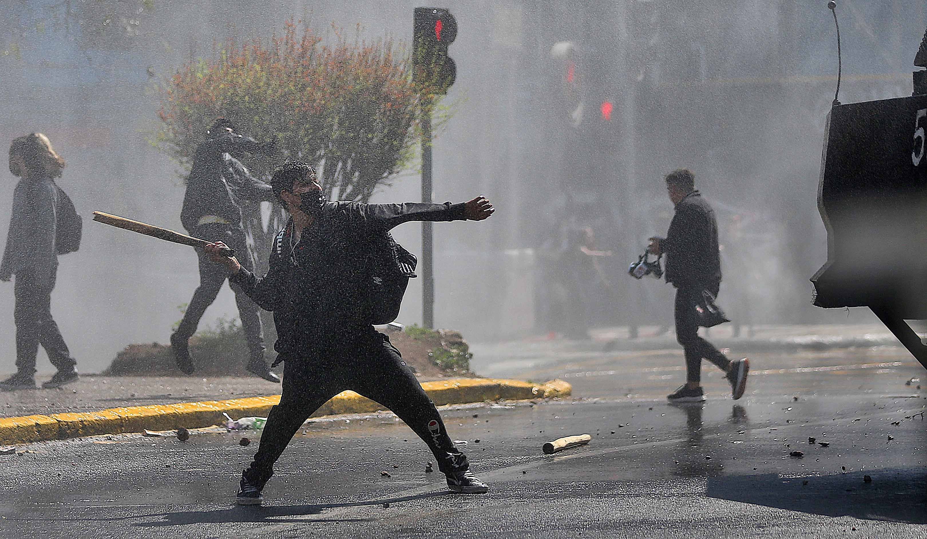 Protesta estudiantes Alameda