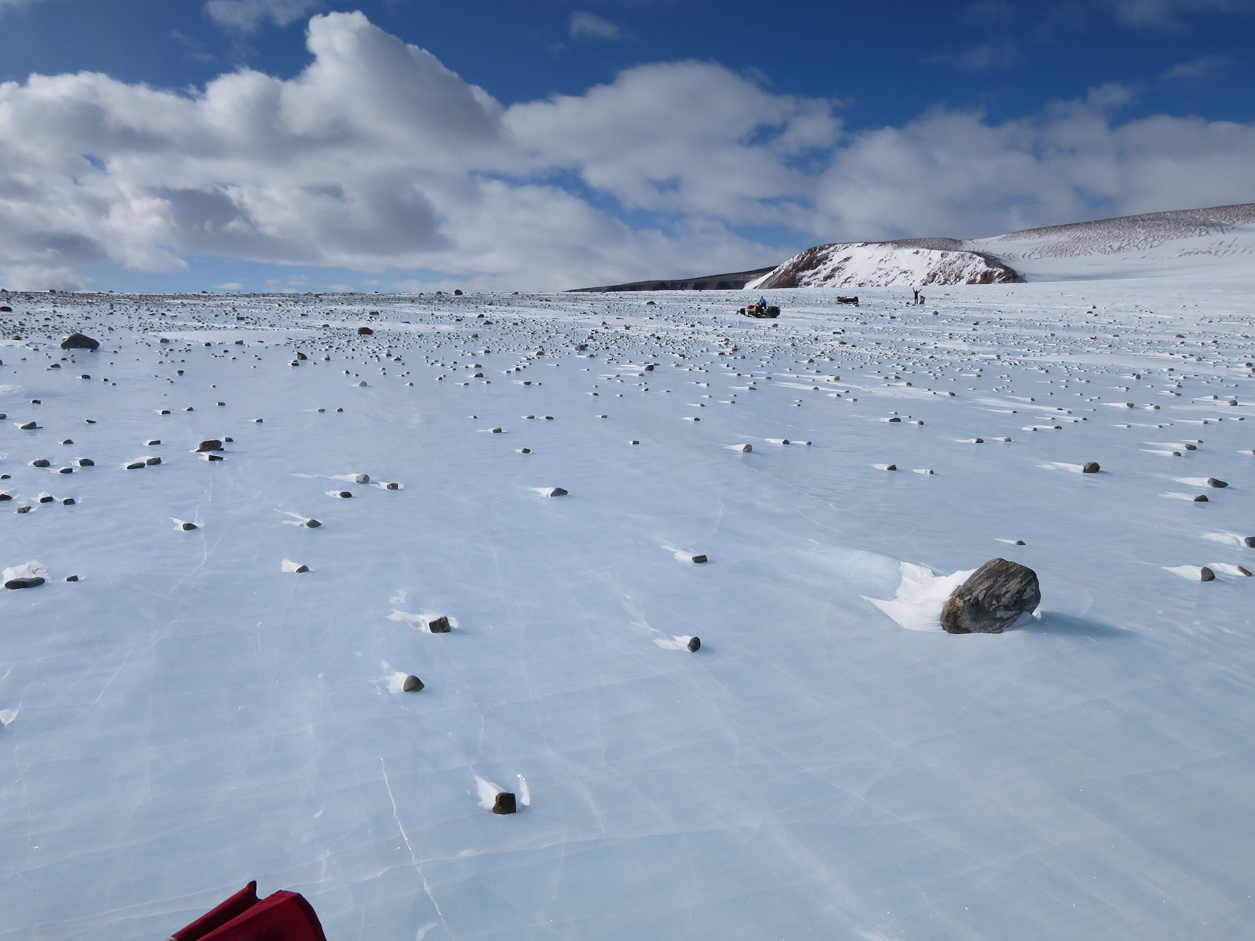 Meteorito en la Antártica