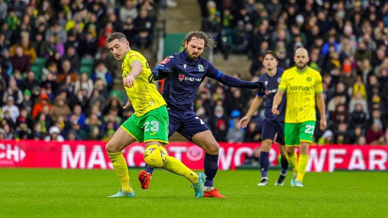 Blackburn-Norwich. FA Cup. Foto: Blackburn Rovers