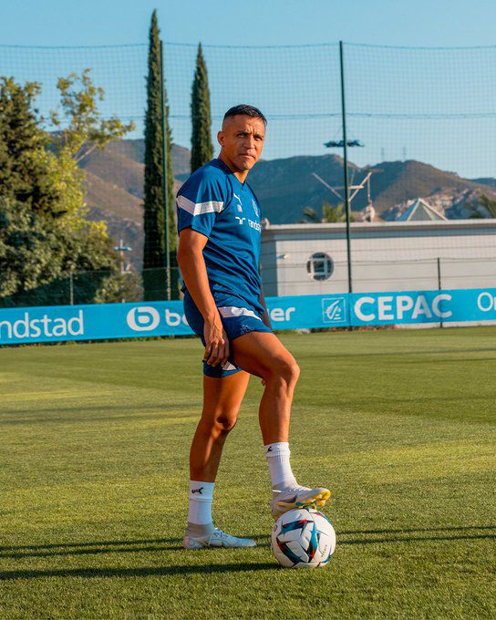 Alexis Sánchez, en el Olympique de Marsella