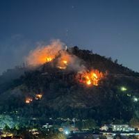 Alcalde Jadue se querella por incendio en el cerro San Cristóbal: “El origen del fuego no está claro”