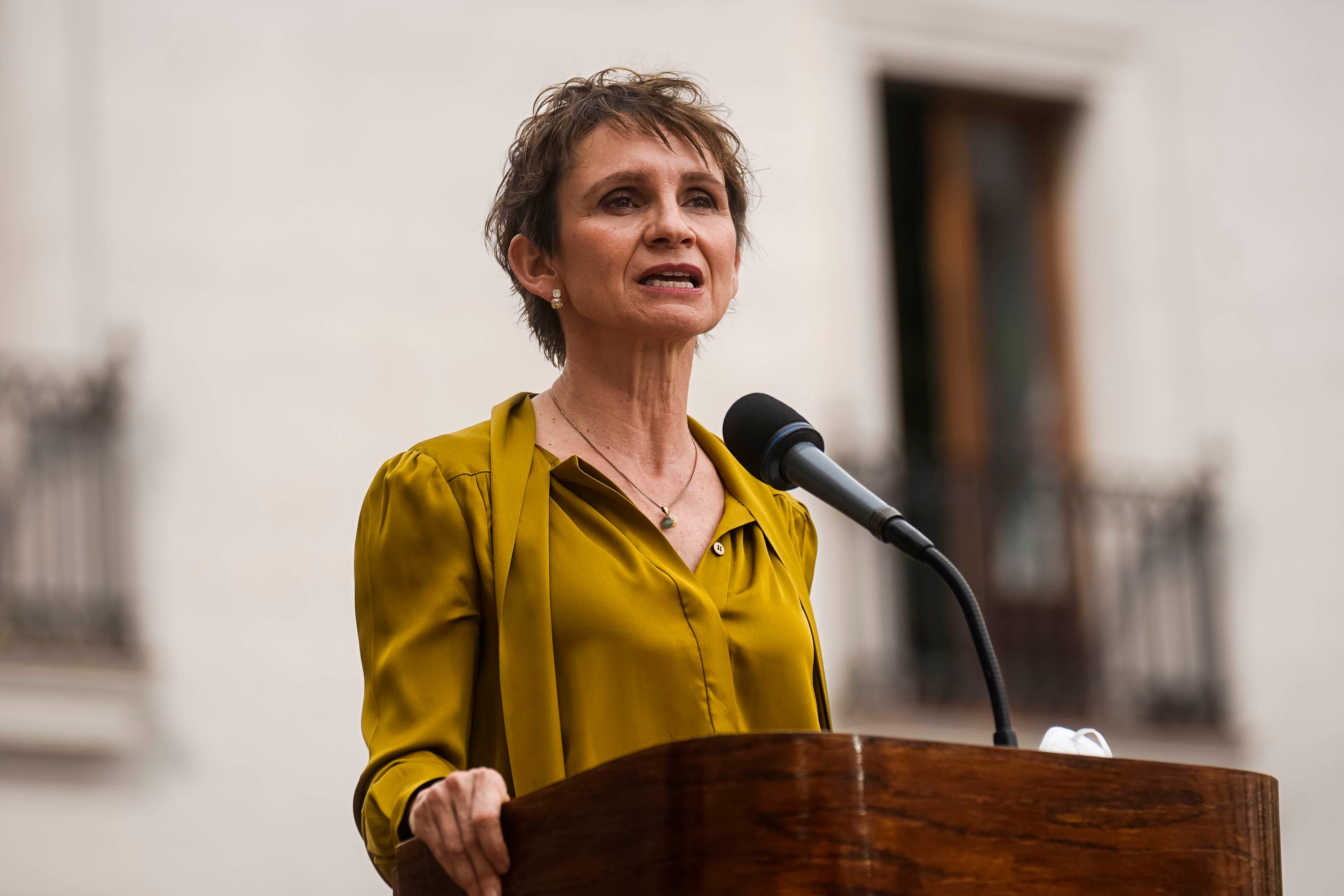 
PUNTO DE PRENSA MINISTRA DEL INTERIOR, CAROLINA TOHA