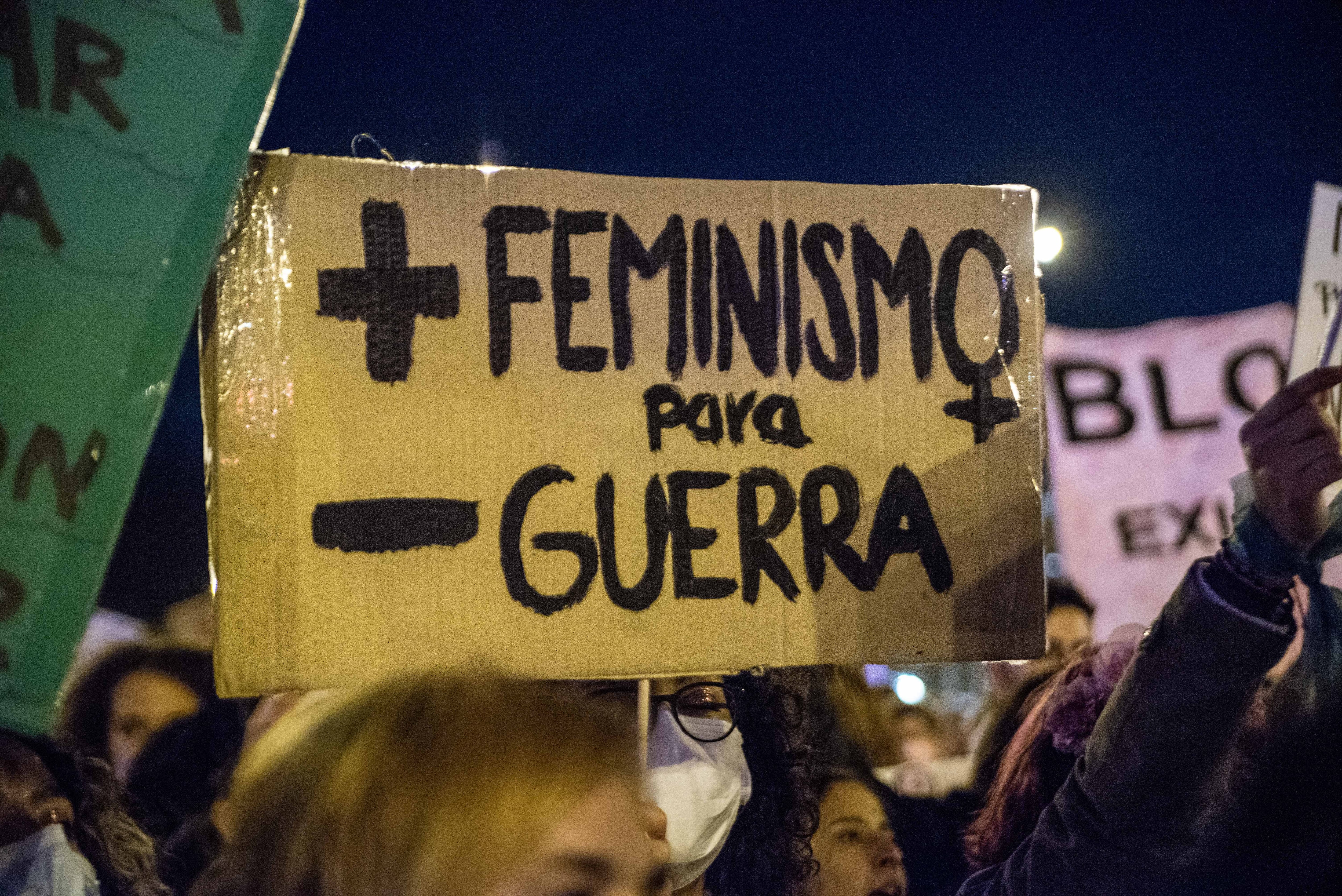 8M Feminist Demonstration In Madrid