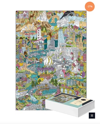 Puzzle ilustrado Mappin