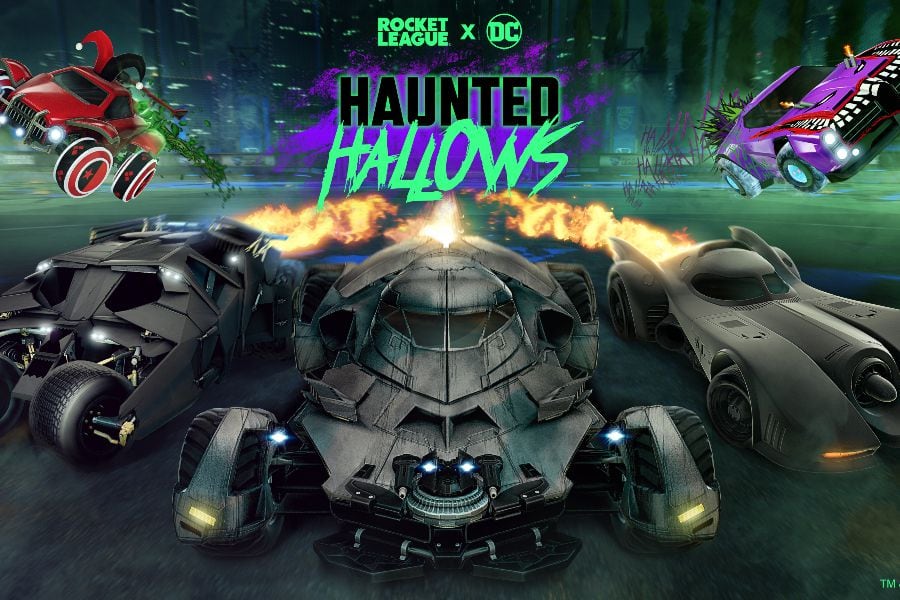 Rocket League sumará contenido de Batman para el evento Haunted Hallows -  La Tercera