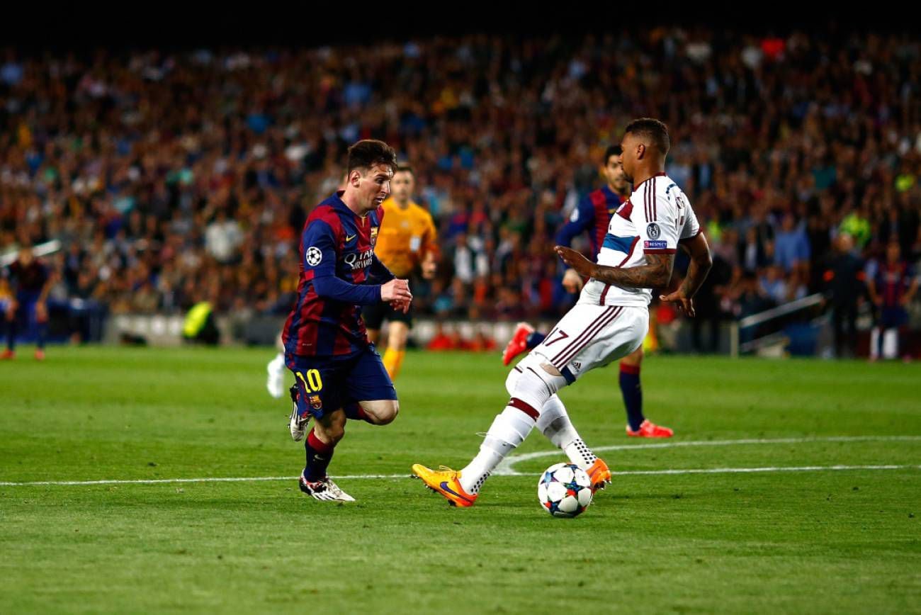 Messi y Boateng