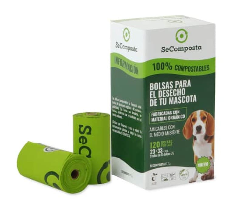Bolsas Recoger Caca Perro Envoltura Prueba Fugas Desechos - Temu Chile