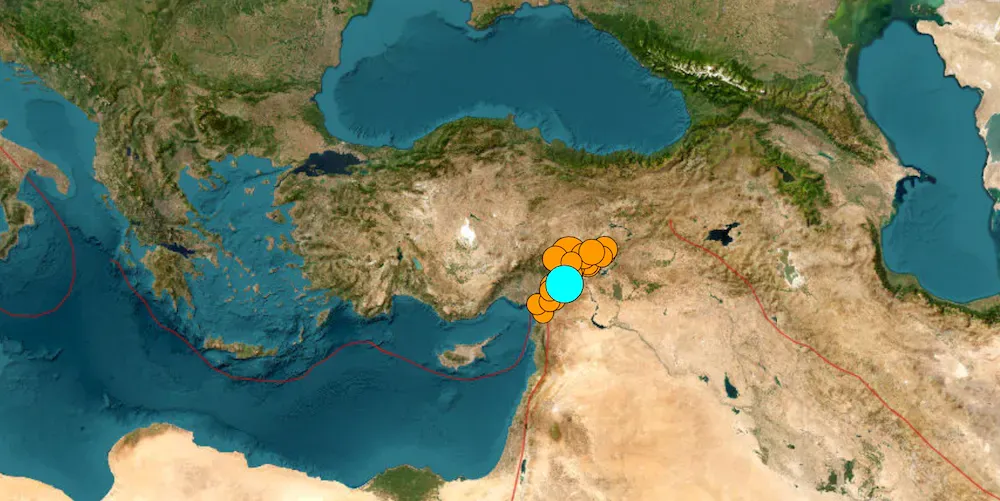 Terremoto en Turquía