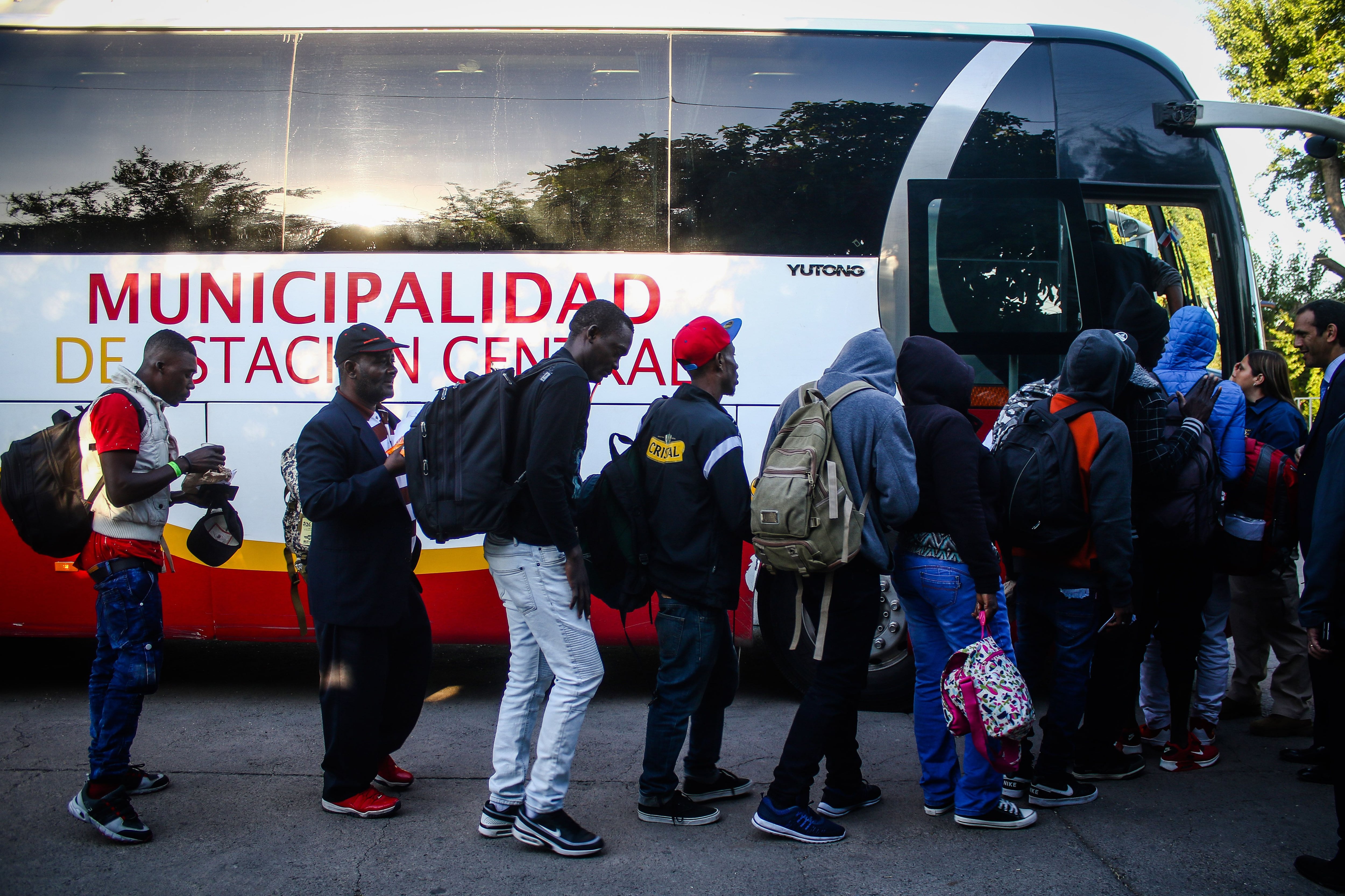 Regreso de haitianos a su país