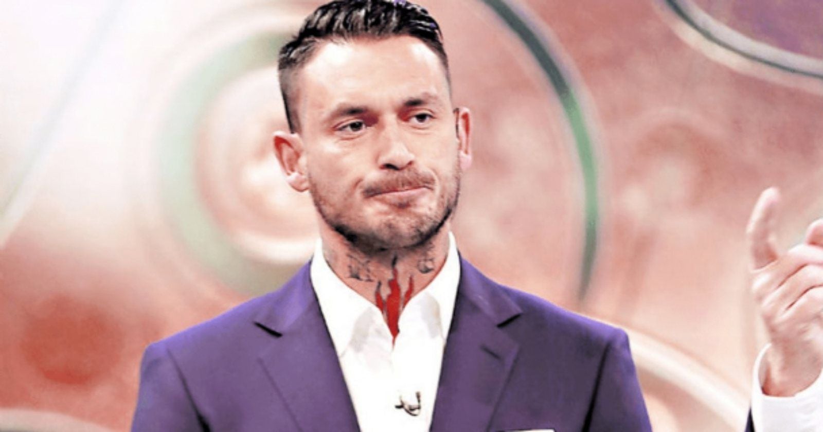 Mauricio Pinilla, en una aparición televisiva.