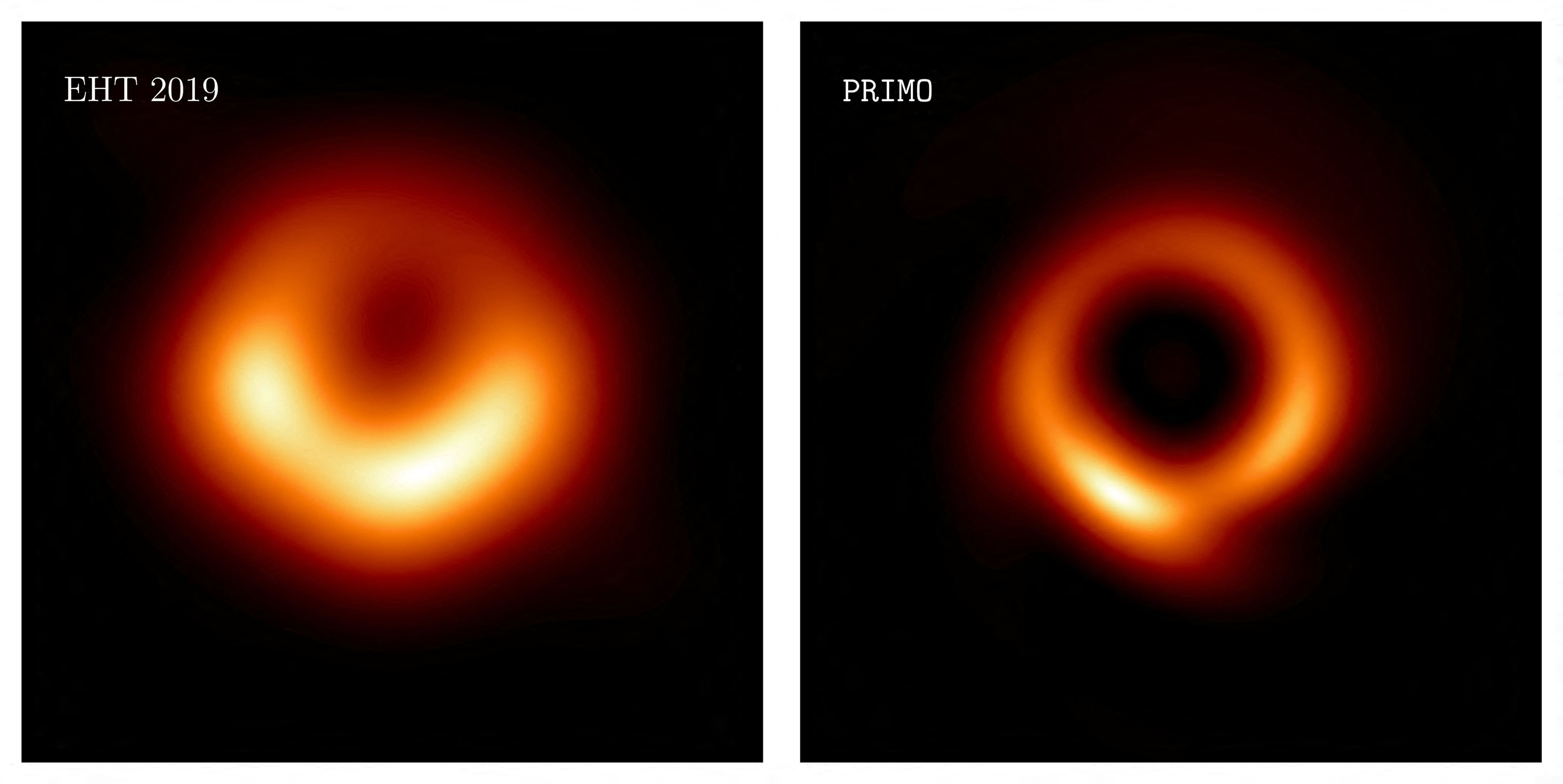 Supermassive black hole in the galaxy M87