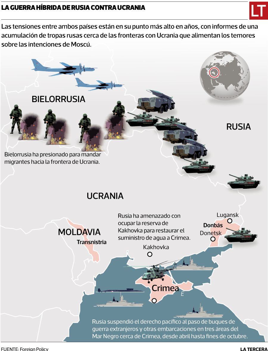 Rusia Ucrania La Escalada De Tension Que Enciende Las Alertas La Tercera