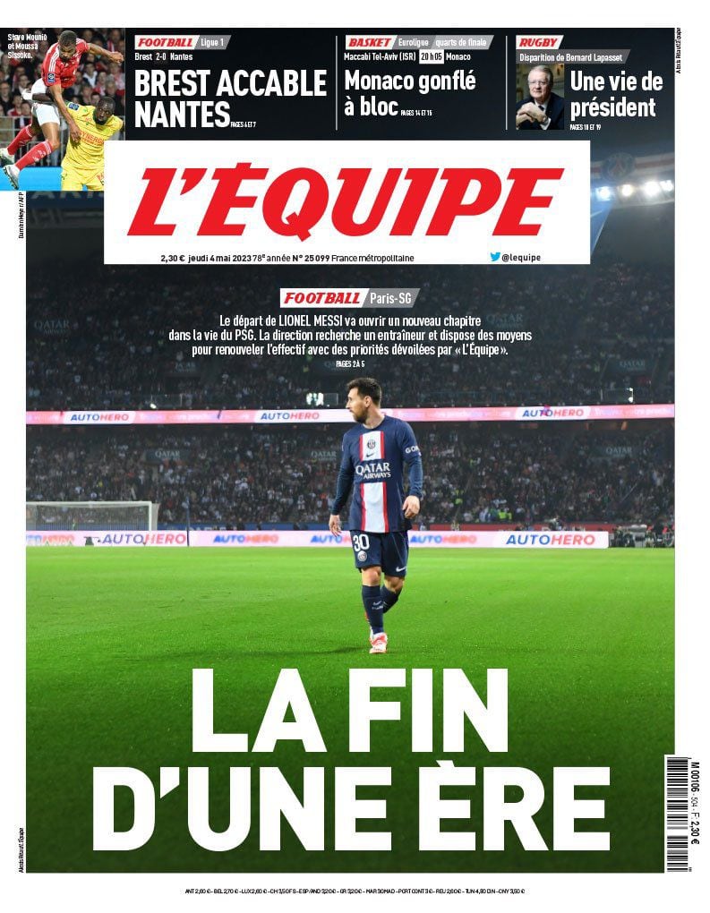 Portada L'Equipe