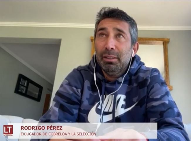 Rodrigo Pérez, en su participación en El diván del Kily, el programa de conversación de El Deportivo.