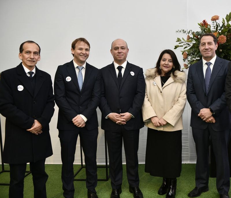 Claudio Hermosilla, Juan Pablo Carey, Mauricio Ramírez, Mónica Vargas y Álvaro Sarah.