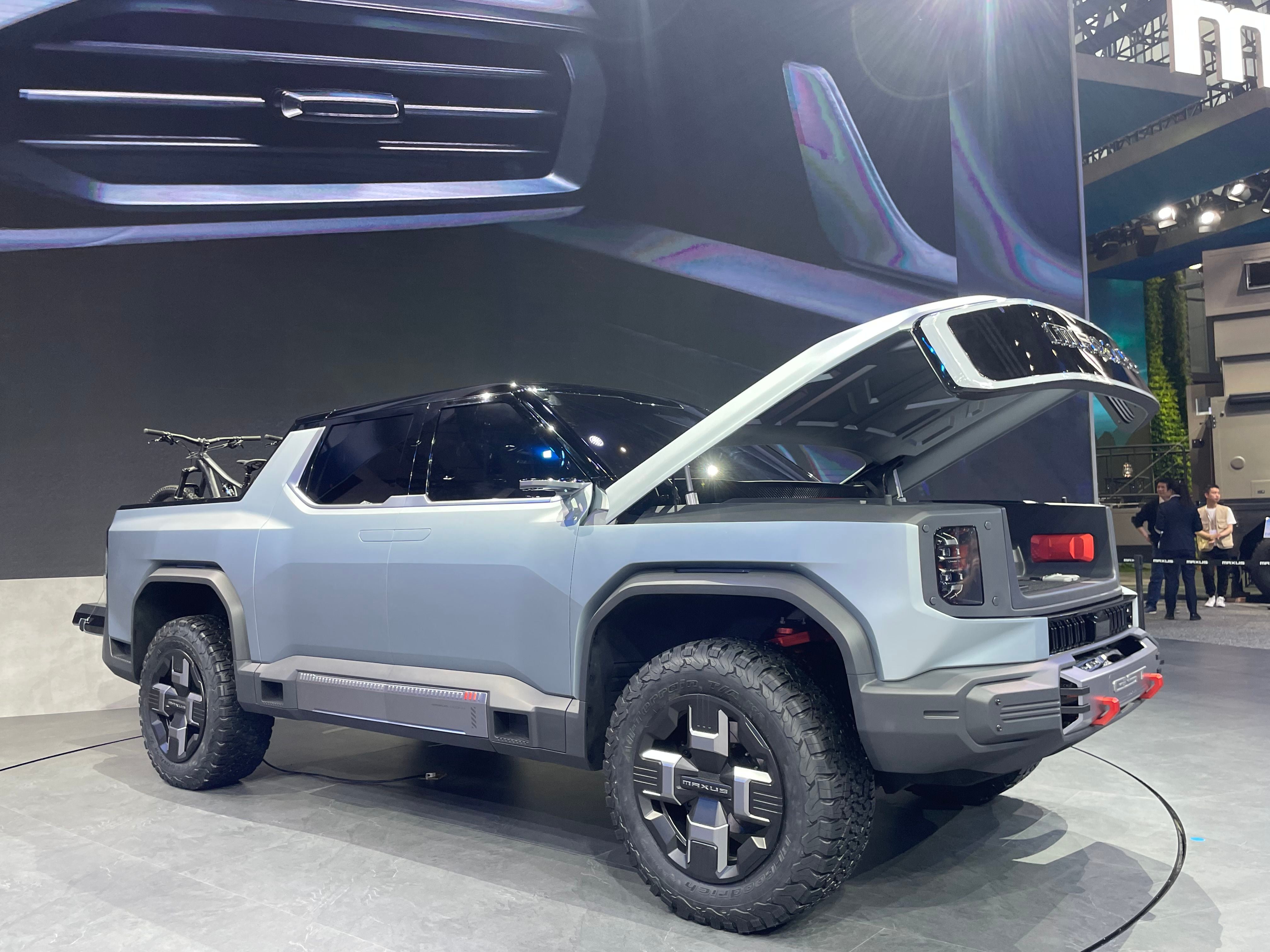 Maxus GST: la nueva pick-up conceptual 100% eléctrica