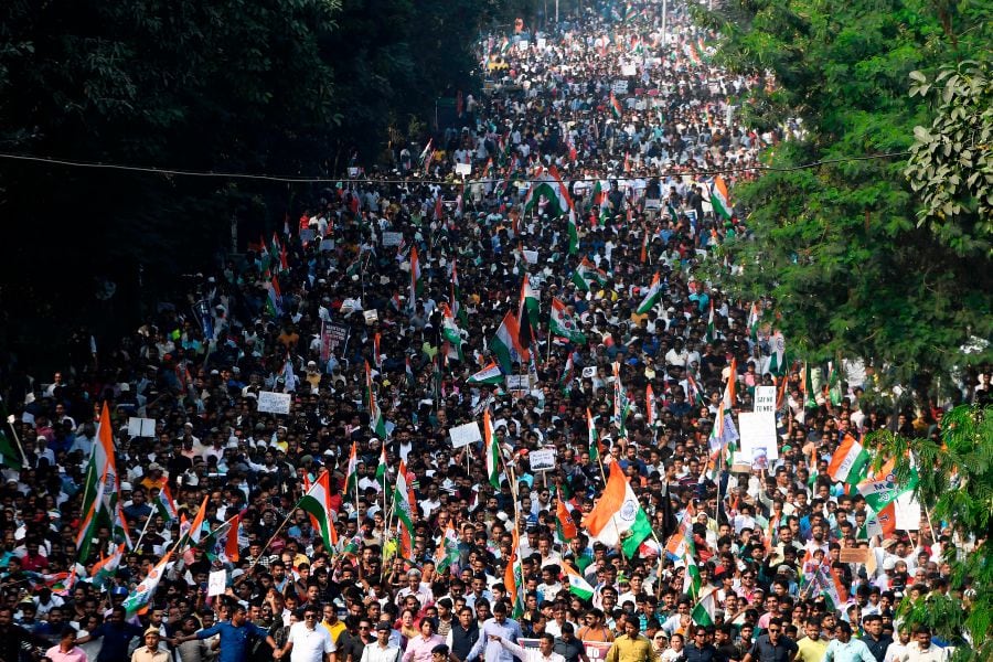 Protestas en India