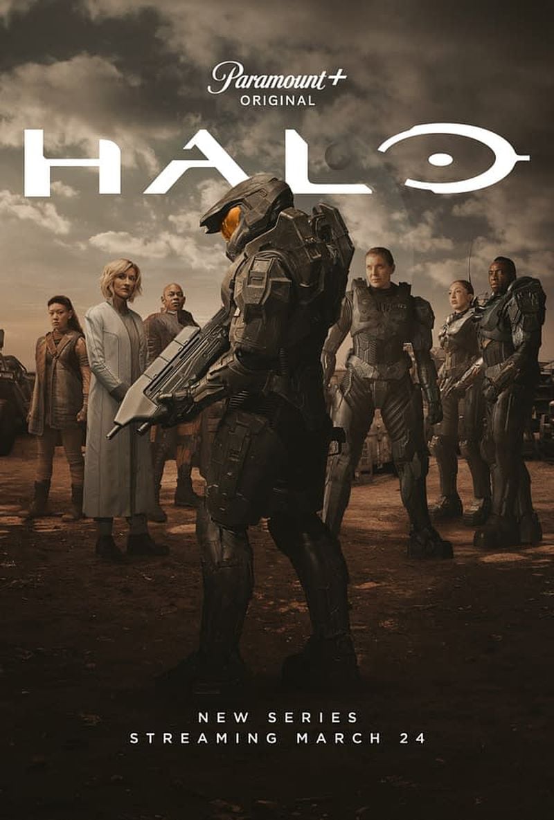 Los nuevos pósters de la serie de Halo muestran en detalle a sus personajes La Tercera