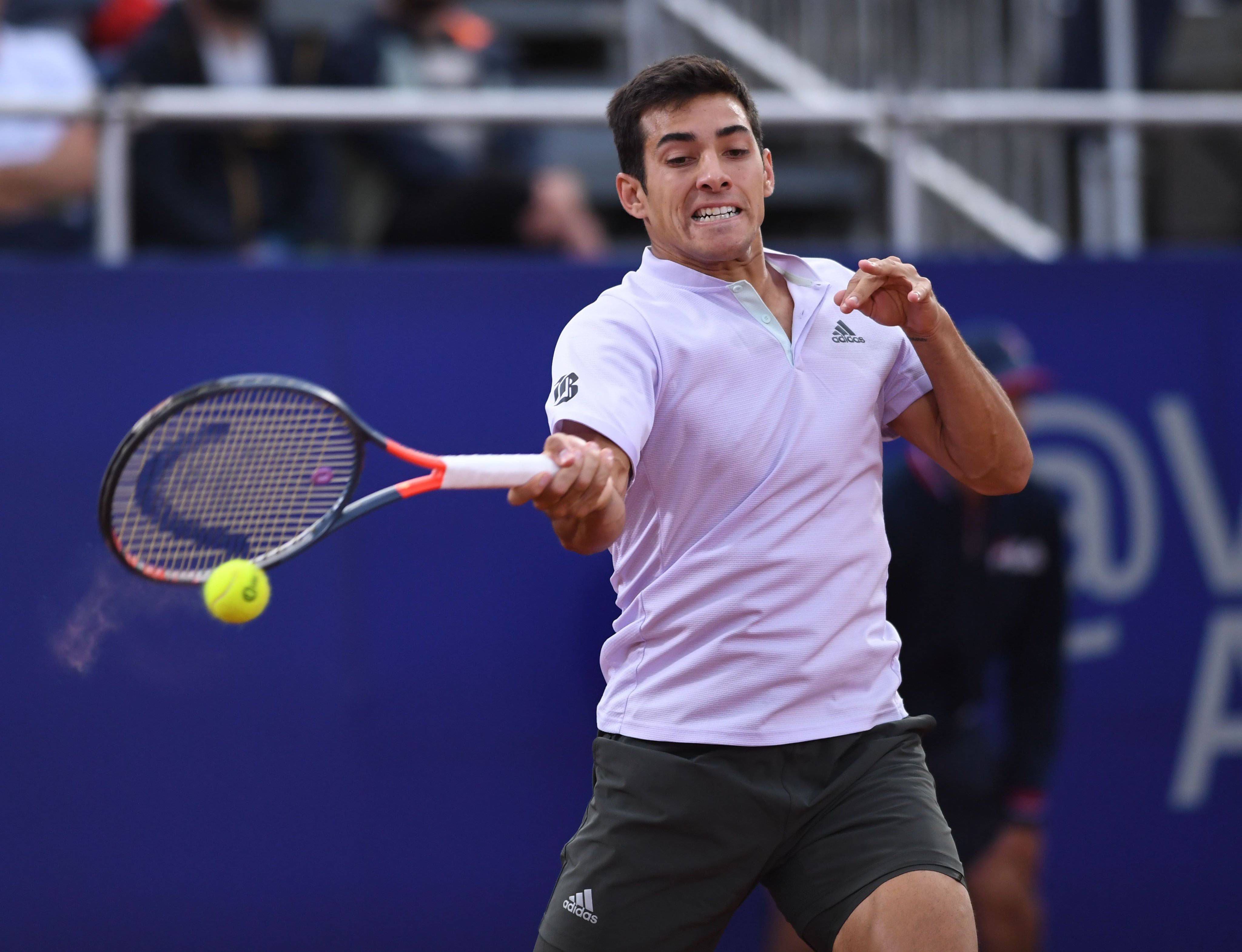 Christian Garin y Joao Souse se enfrentan por el paso a los cuartos de final del Córoba Open.