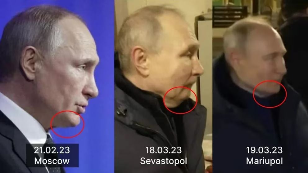 Dobles Vladimir Putin