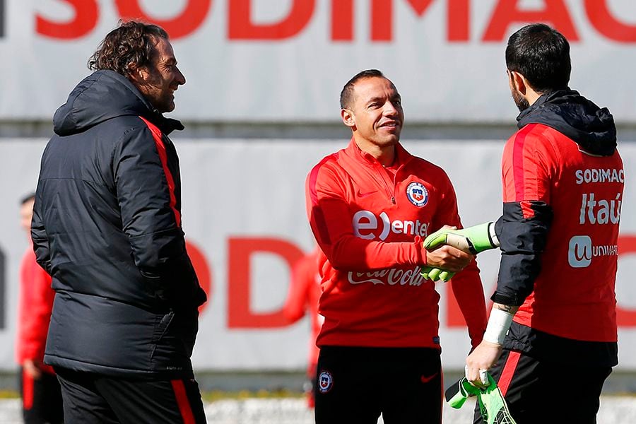 Entrenamiento Seleccion Chilena de Futbol 29 de agosto