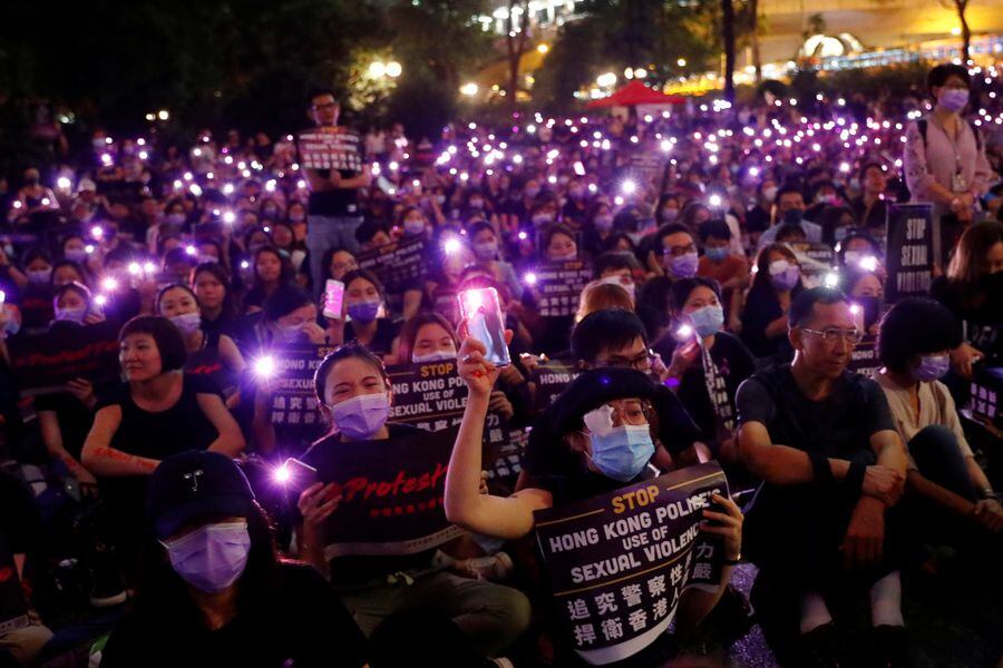 Galería El Metoo Se Toma Las Manifestaciones En Hong Kong La Tercera