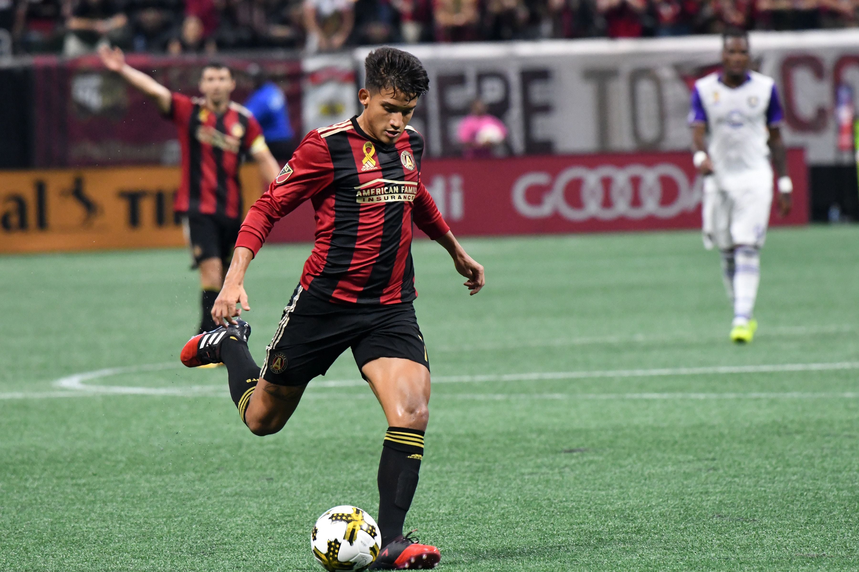 Atlanta United v Orlando FC, Mercedes Benz Stadium, Atlanta, USA - 16 Sep 2017