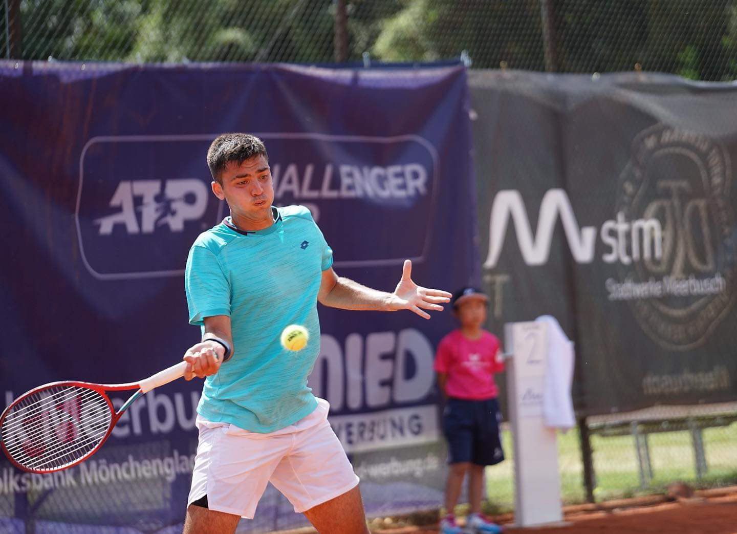 Tomás Barrios alcanzó su mejor ránking ATP al instalarse en el 171° puesto.