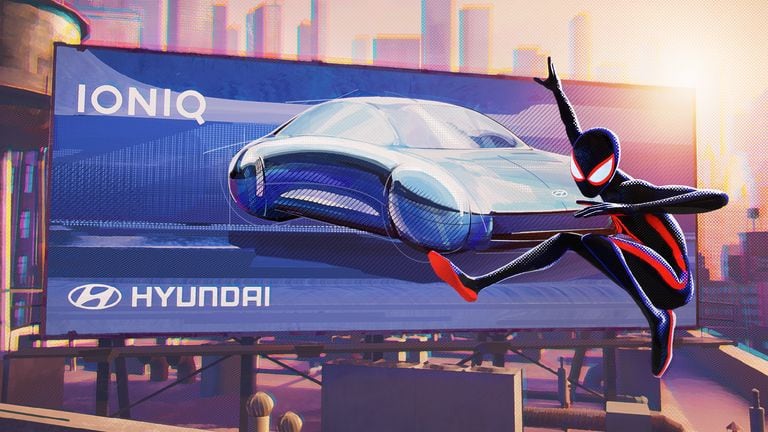 Hyundai Spiderman multiverso