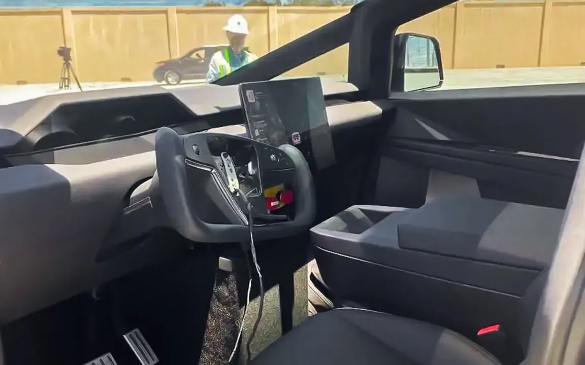 Interior Cybertruck