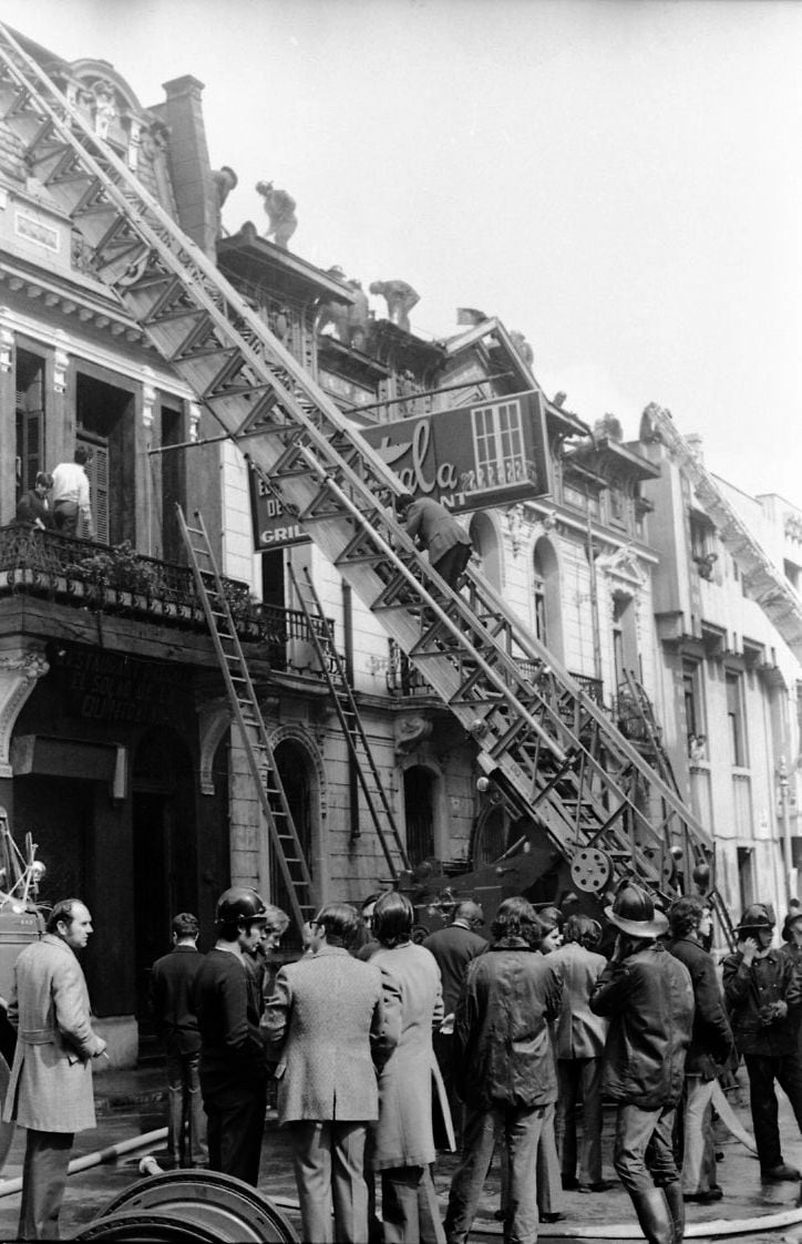 Incendio sede PR 1973