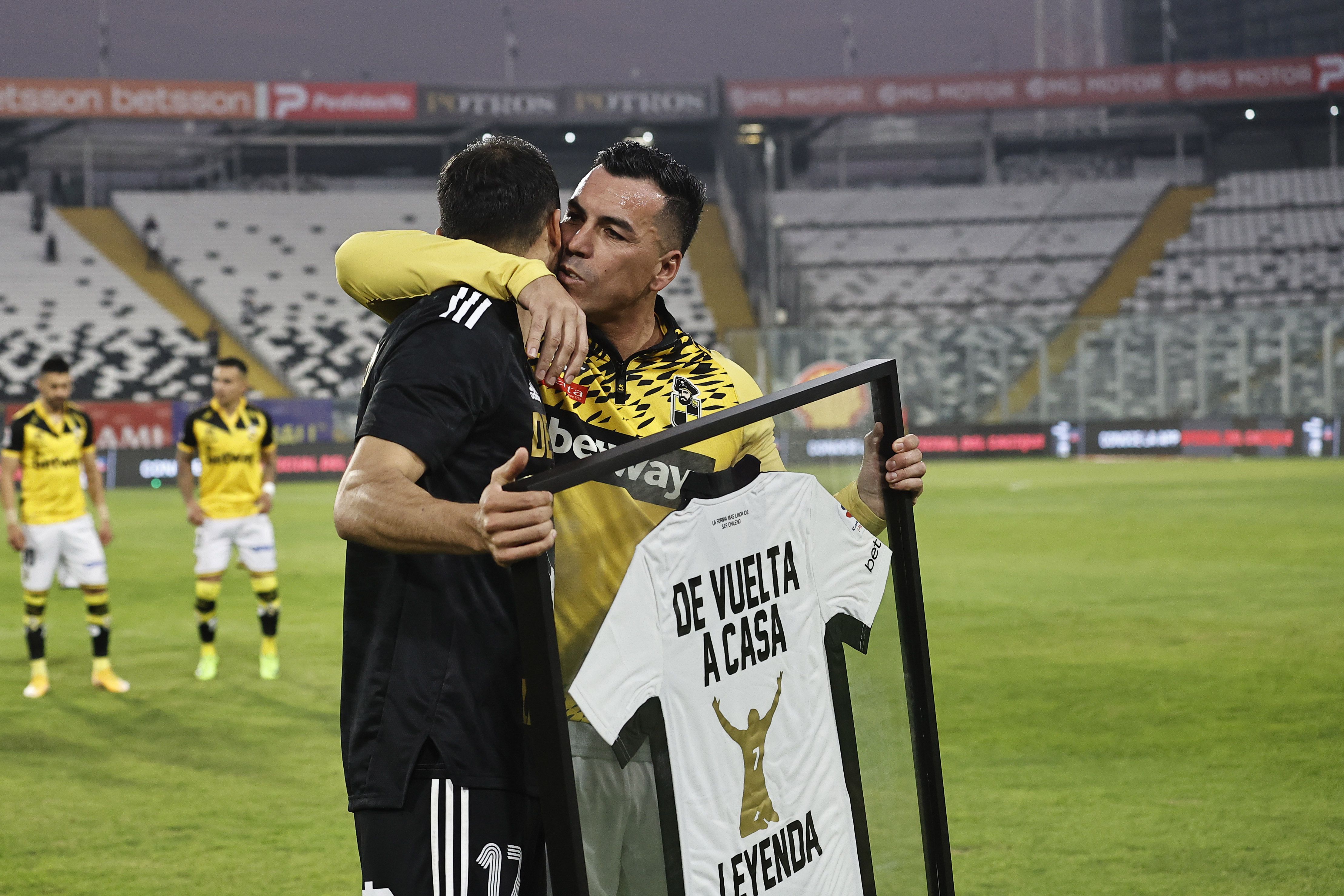 Esteban Paredes durante el partido valido por la décimo tercera fecha del Campeonato PlanVital 2022, entre Colo Colo vs Coquimbo Unido, en el estadio Monumental.

 FOTO: KARIN POZOAGENCIAUNO