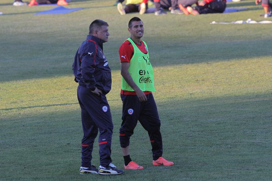 Entrenamiento Seleccion Chilena


