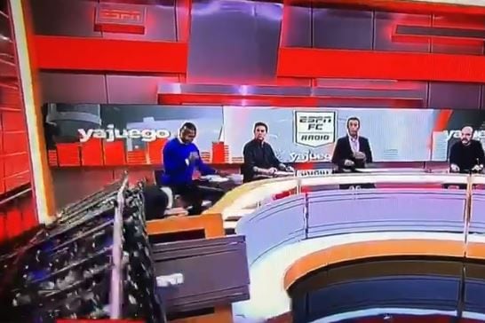 Accidente ESPN Colombia