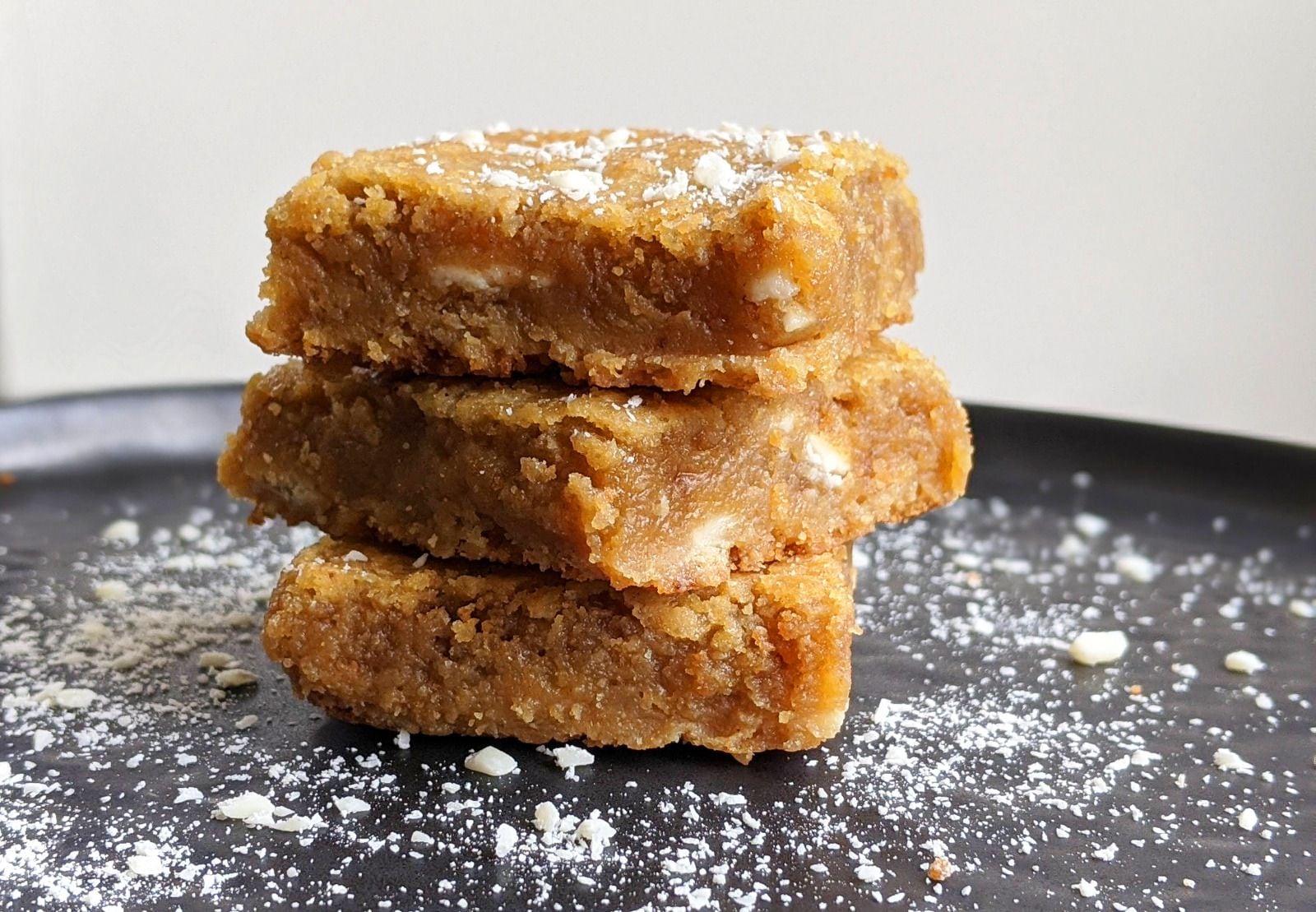 blondies de manzana