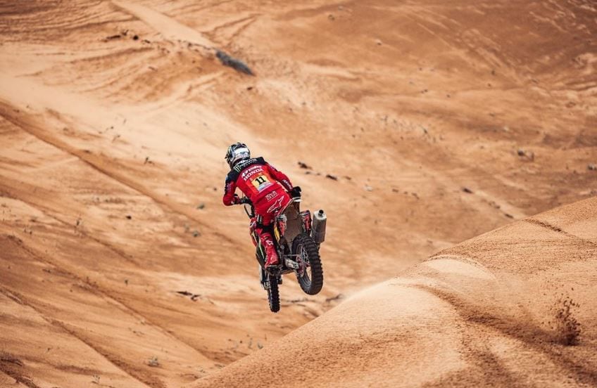 José Ignacio Cornejo remató cuarto en la etapa 9 del Dakar 2023.