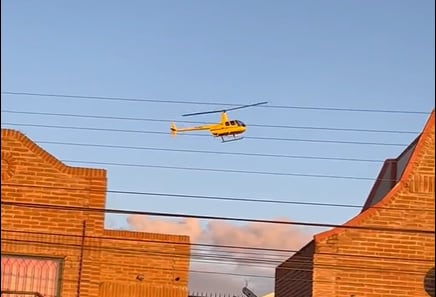 “Gender Party”: helicóptero sobrevoló casas en Coquimbo para revelar sexo de un bebé