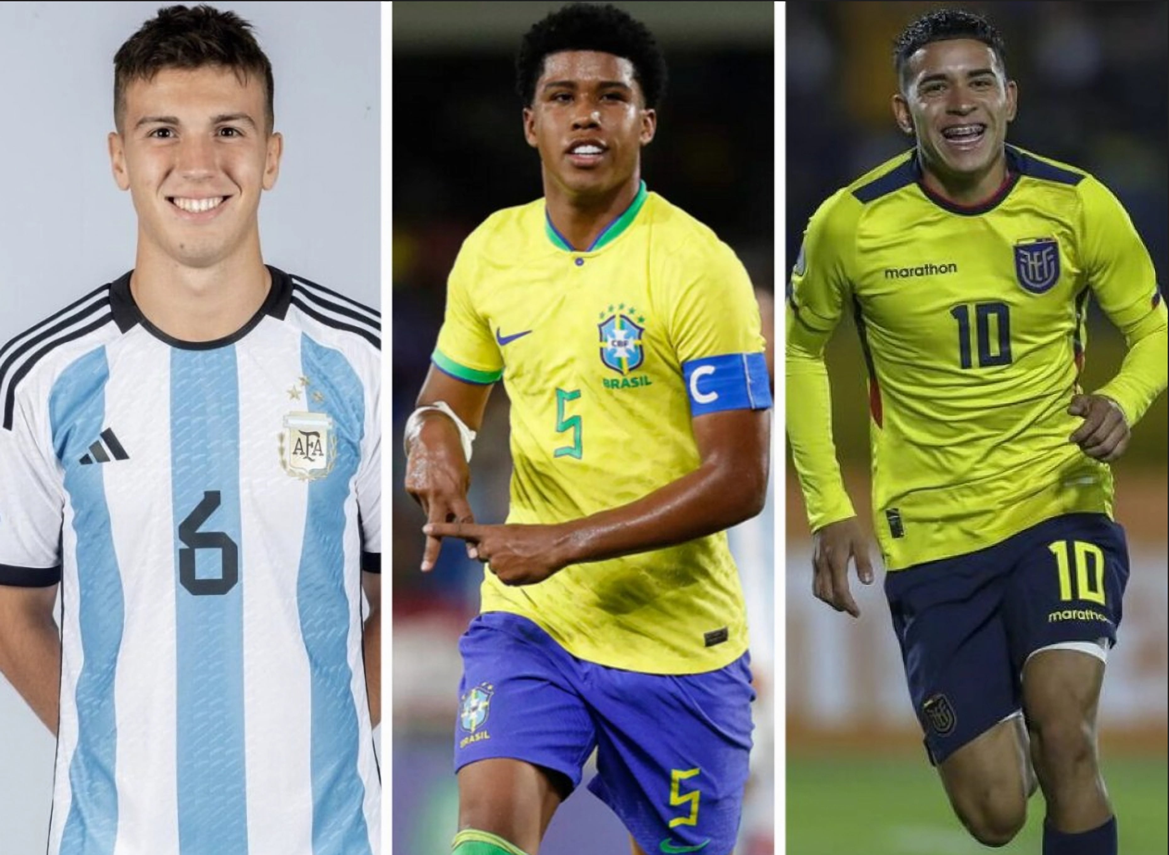 Mundial Sub 20 figuras