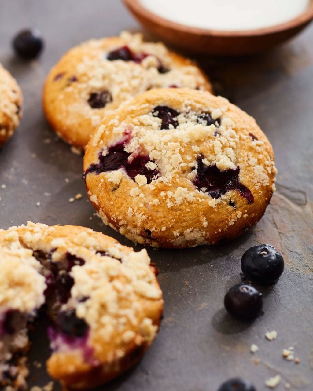 Muffins frutos rojos