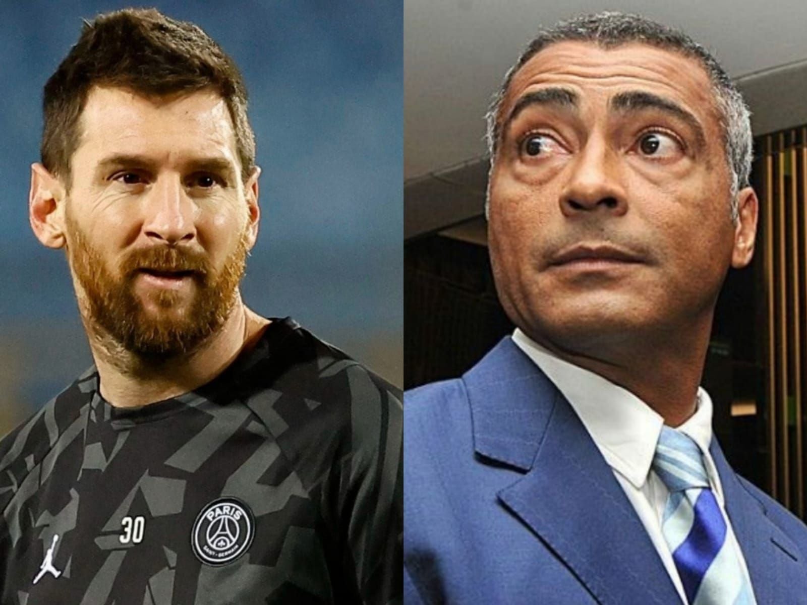 Romário y Messi