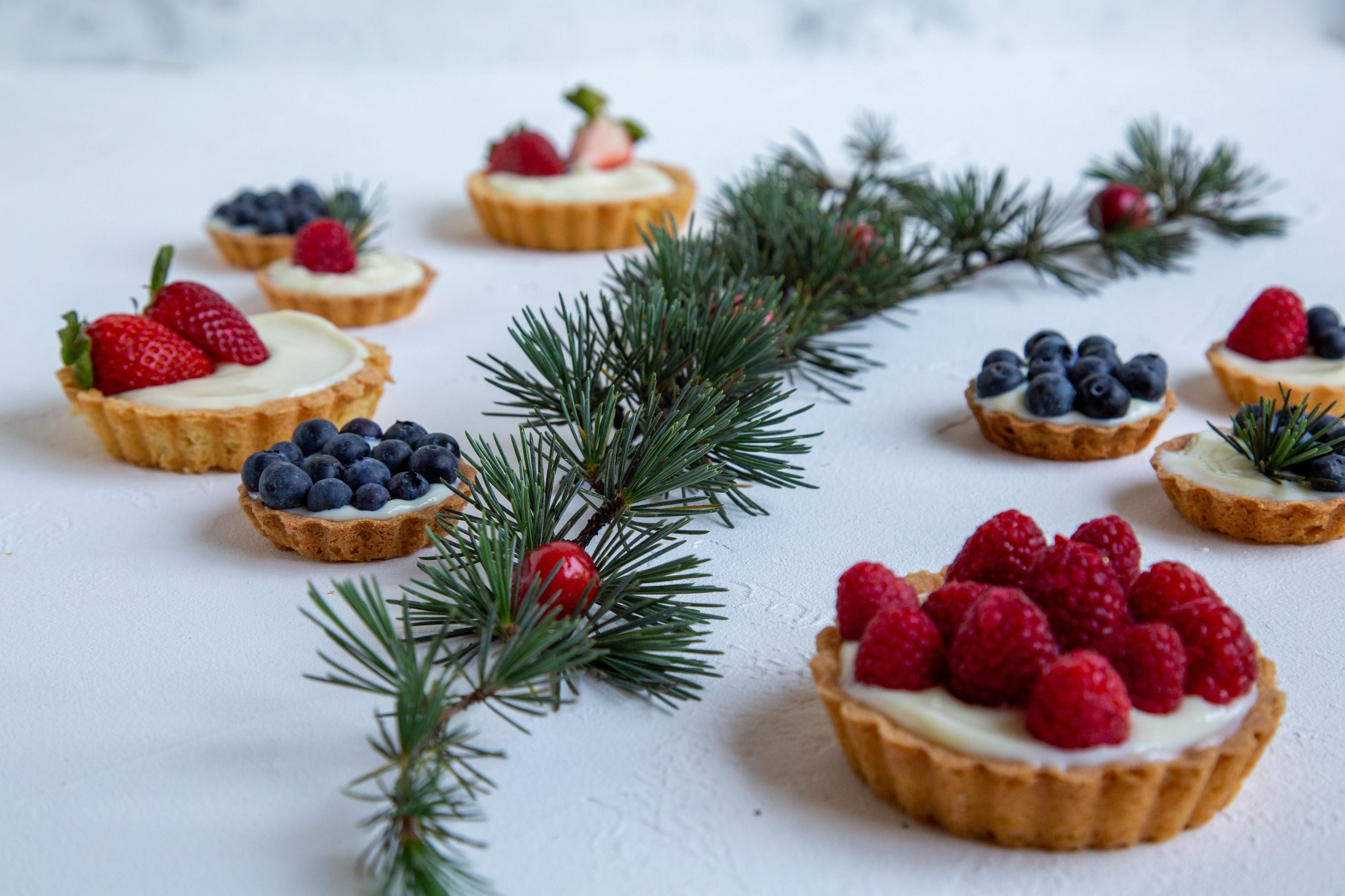 mini tarta de limón